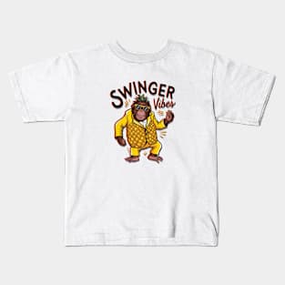 Great Ape Swinger Vibes Kids T-Shirt